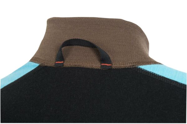 Aclima-Lars-Monsen-Anárjohka-Polo,-Woman-Jet-Black-Poinciana-River-Blue-Dark-102311-Nuten-Sport-3