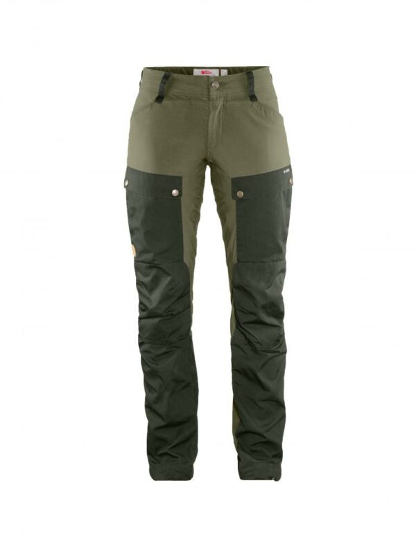 Fjällräven-Keb-Trousers-Curved-W-Reg-Deep-Forest-Laurel-Green-89852-Nuten-Sport-2