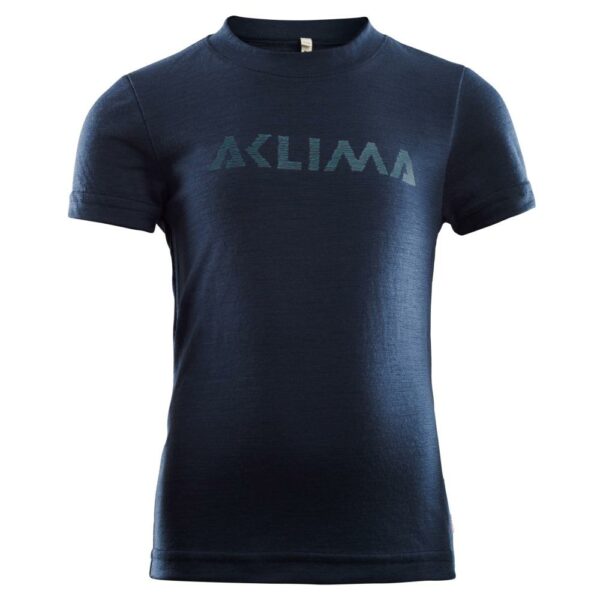 Aclima-LightWool-T-shirt,-Children-Navy-Blazer-102955-Nuten-Sport-2