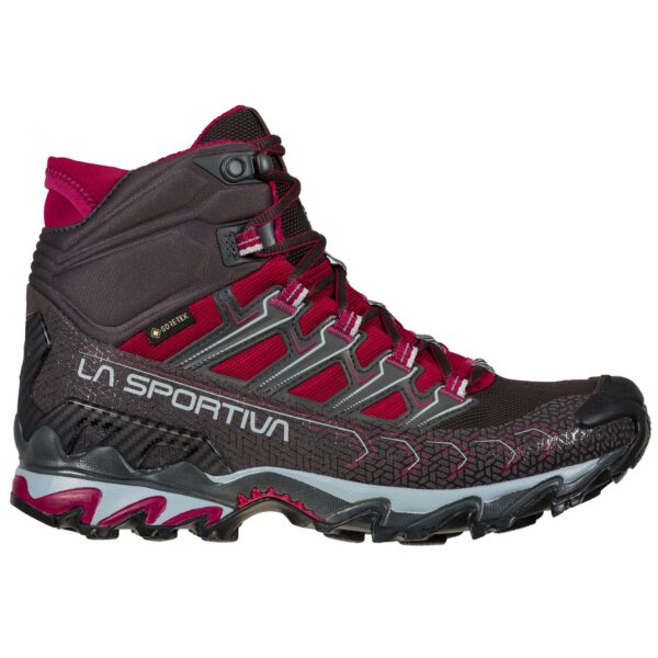 La-Sportiva-Ultra-Raptor-II-Mid-Gtx-W´S-Hikingsko-Carbon-Red-Plum-LA34D-Nuten-Sport-3