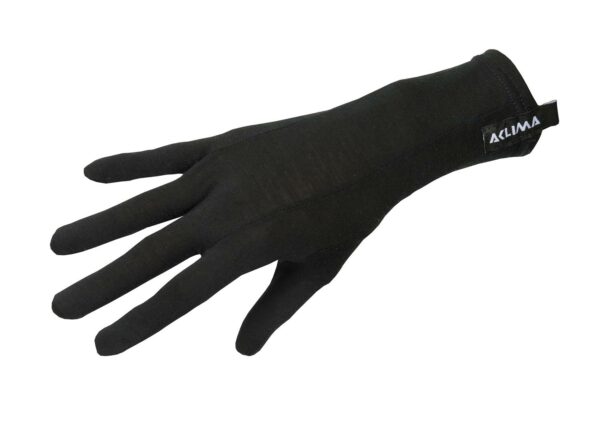 Aclima-LightWool-Liner-Gloves,-Unisex-Jet-Black-101765-Nuten-Sport-1