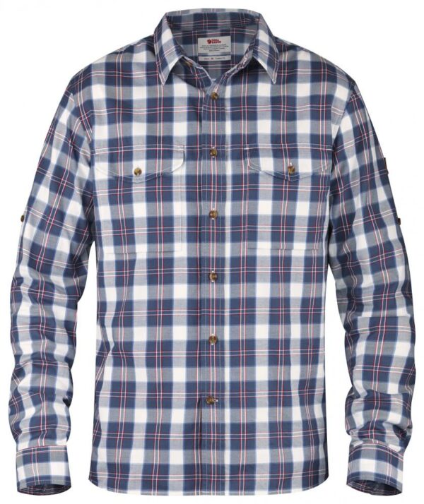 Fjällräven-Ms-Singi-Flannel-Shirt-LS-Uncle-Blue-82445-Nuten-Sport-1