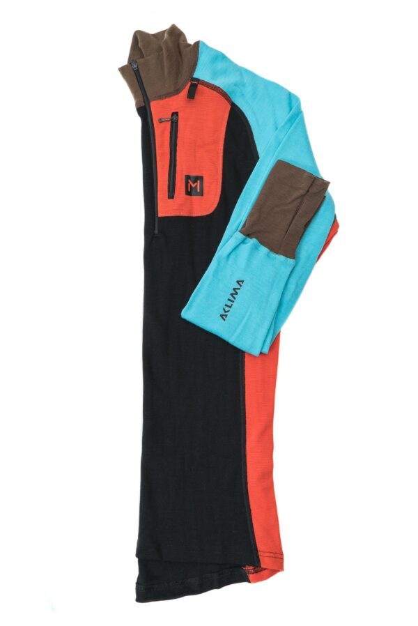 Aclima-Lars-Monsen-Anárjohka-Polo,-Woman-Jet-Black-Poinciana-River-Blue-Dark-102311-Nuten-Sport-5