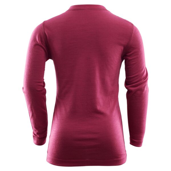 Aclima-Lightwool-Crew-Neck-Shirt,-Children-Cerise-103139-Nuten-Sport-1