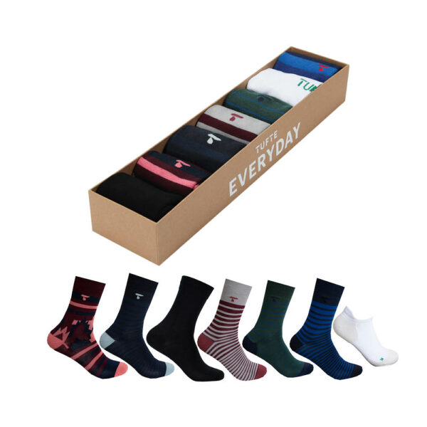 Tufte-Wear-Unisex-Party-Sock-7-pk-3978-999-99-Nuten-Sport-1