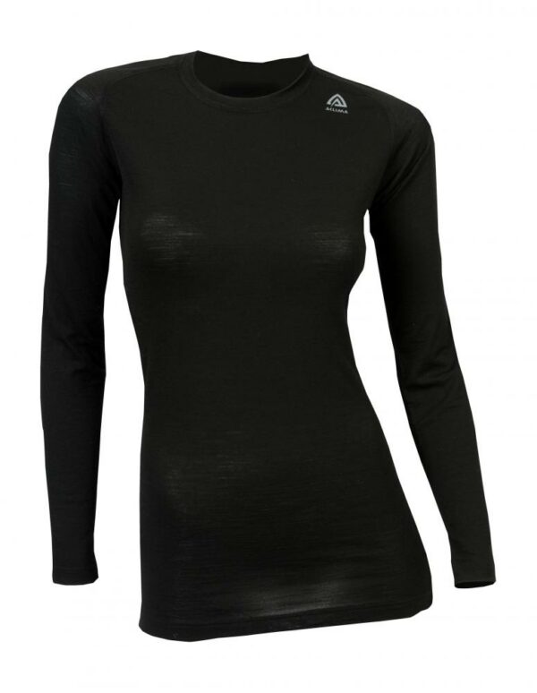 Aclima-Lightwool-Crew-Neck-Shirt,-Woman-Jet-Black-101648-Nuten-Sport-2