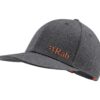 Rab-Flatiron-Logo-Cap-Ebony-Marl-QAB-02-Nuten-Sport-1