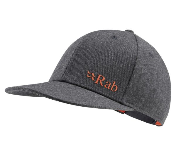 Rab-Flatiron-Logo-Cap-Ebony-Marl-QAB-02-Nuten-Sport-1