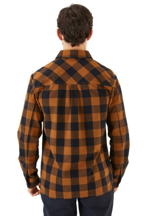 Rab-Boundary-Shirt-Caramel-Check-QBS-05-Nuten-Sport-1