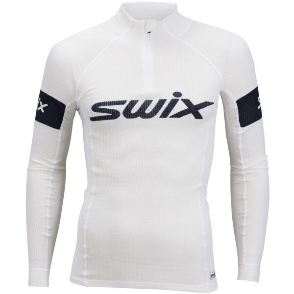 Swix-RaceX-Warm-bodyw-halfzip-Mens-Snow-White-40492-Nuten-Sport-2