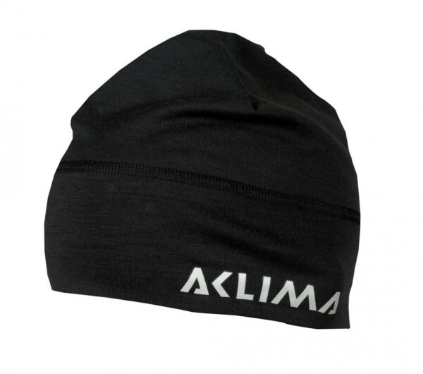 Aclima-LightWool-Beanie,-Unisex-Jet-Black-101775-Nuten-Sport-1