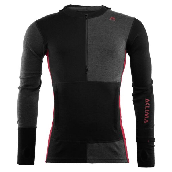 Aclima-WarmWool-Hood-Sweater-Net,-M-Jet-Black-Marengo-Chili-Pepper-104035-Nuten-Sport-6