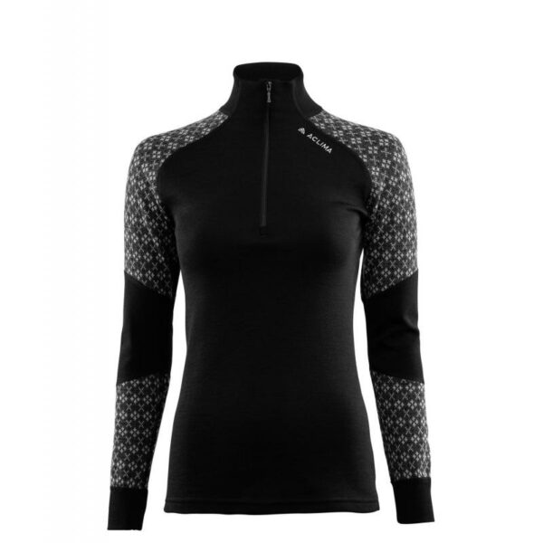 Aclima-Designwool-Glitre-Mock-Neck,-Woman-Alm-105536-Nuten-Sport-2