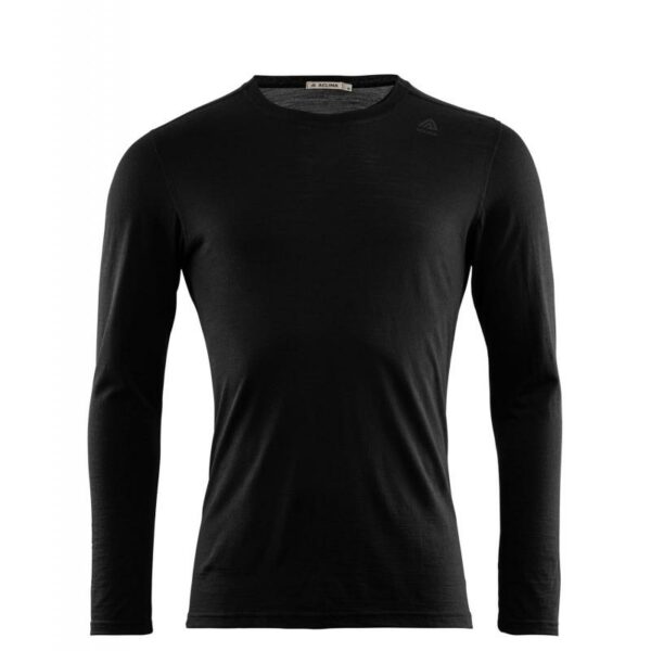 Aclima-Lightwool-Undershirt-Long-Sleeve-Ms-Jet-Black-106321-Nuten-Sport-2