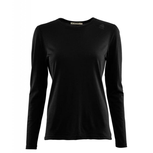 Aclima-Lightwool-Undershirt-Long-Sleeve-Woman-Jet-Black-106320-Nuten-Sport-2