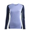 Aclima Aclima Lightwool 140 Sportshirt W´S Purple-Navy-Northatlantic 104675 Nuten Sport 1