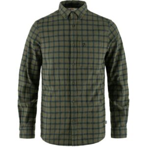 Fjällräven Fjällräven ÖVik Flannel Shirt M Laurel Green-Indigo Blue 82979 Nuten Sport 1