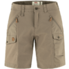 Fjällräven Fjällräven Nikka Shorts Curved W Suede Brown F89731 Nuten Sport 1