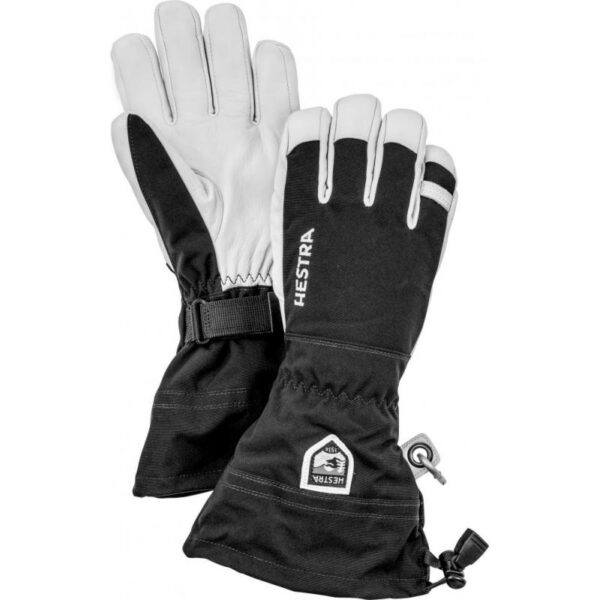 Hestra Army Leather Heli Ski - 5 finger Svart 30570 Nuten Sport 1