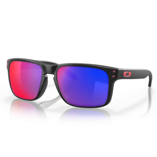 Oakley Holbrook Matte Black Positive Red Iridium Nuten Sport 1