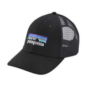 Patagonia P-6 Logo LoPro Trucker Hat Black P38283 Nuten Sport 1