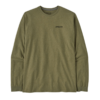 Patagonia Patagonia M´S L-S P-6 Logo Responsibili-Tee Buckhorn Green P38518 Nuten Sport 1