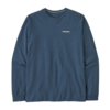 Patagonia Patagonia M´S L-S P-6 Logo Responsibili-Tee Utility Blue P38518 Nuten Sport 1