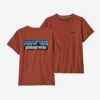Patagonia W´s P-6 Logo Responsibili-Tee Quartz Coral P37567 Nuten Sport 1
