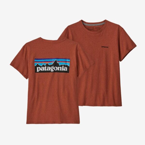 Patagonia W´s P-6 Logo Responsibili-Tee Quartz Coral P37567 Nuten Sport 1