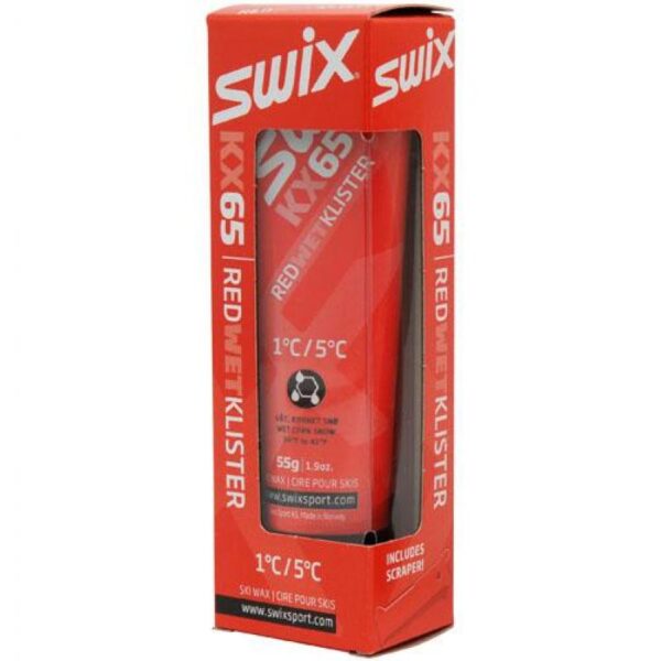 Swix KX65 Red Klister, 1C to 5C KX65 Nuten Sport 1