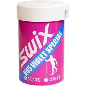 Swix V45 Violet Spec. Hardwax 0--3C, 45g V0045 Nuten Sport 1