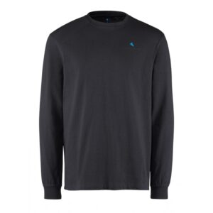 Klättermusen Klättermusen Root Logo LS Tee M Raven Nuten Sport 1