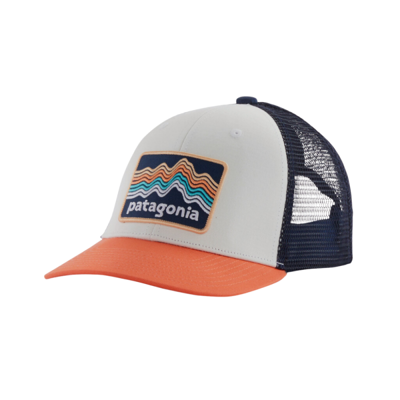 Patagonia Trucker Hat Hvit/oransje