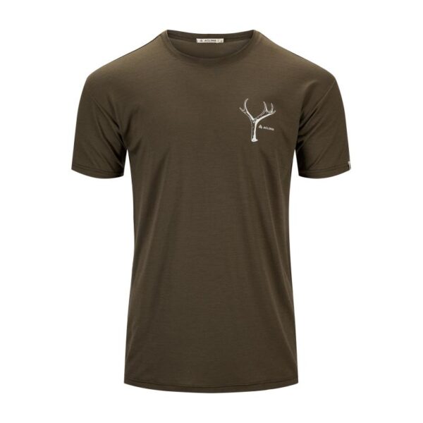 Aclima Aclima Lightwool 140 Classic Tee Antler M´S 110456 Nuten Sport 1