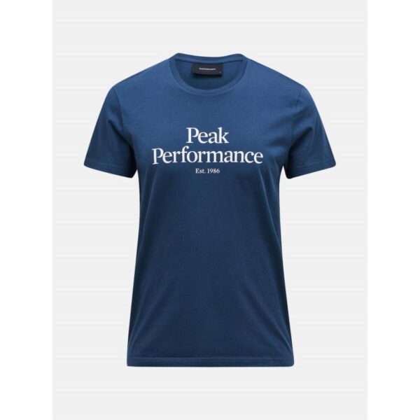 Peak Performance Peak Performance  M Original Tee Blue Steel