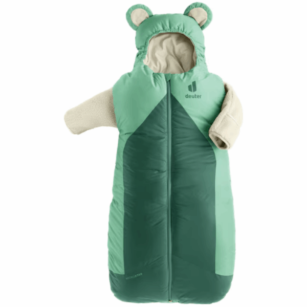 Deuter MIcro Star Sovepose for barn 70 - 110 cm Grønn