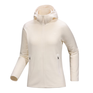 ArcTeryx Kyanite Fleece Hettejakke Dame Offwhite