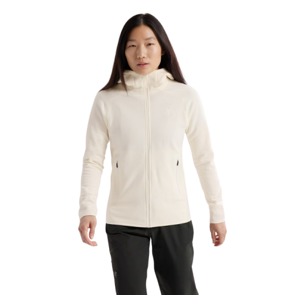 ArcTeryx Kyanite Fleece Hettejakke Dame Offwhite - Bilde 3