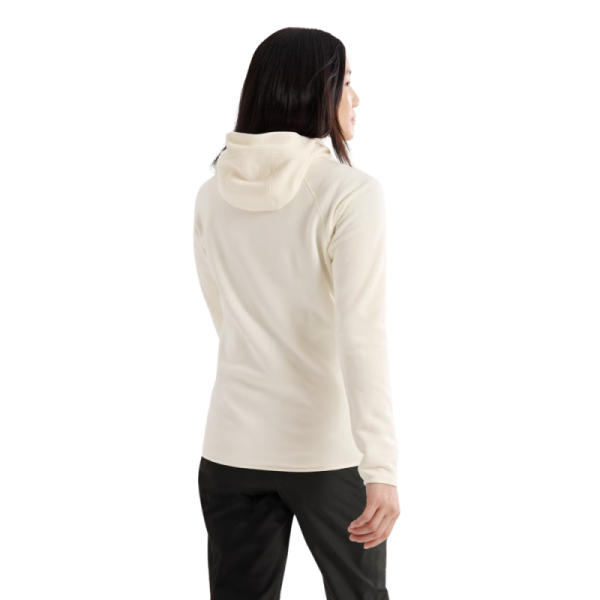 ArcTeryx Kyanite Fleece Hettejakke Dame Offwhite - Bilde 5