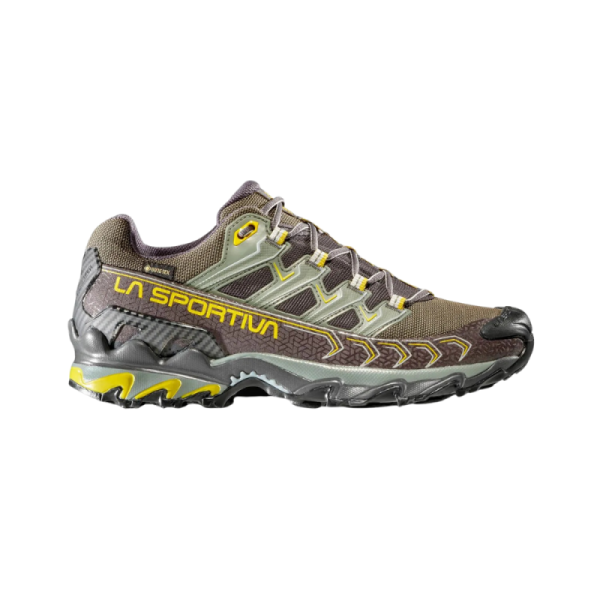 La Sportiva Ultra Raptor II GTX Vid Bred Lav Vanntett Tursko Herre Grå Grønn - Bilde 2