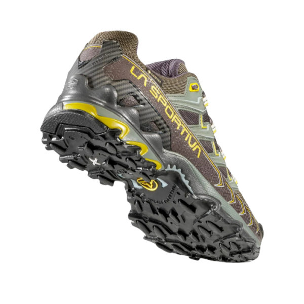 La Sportiva Ultra Raptor II GTX Vid Bred Lav Vanntett Tursko Herre Grå Grønn - Bilde 4
