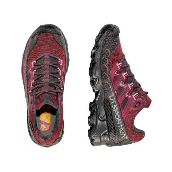 La Sportiva Ultra Raptor Vid Bred Lave Tursko Dame  Burgunder - Bilde 3