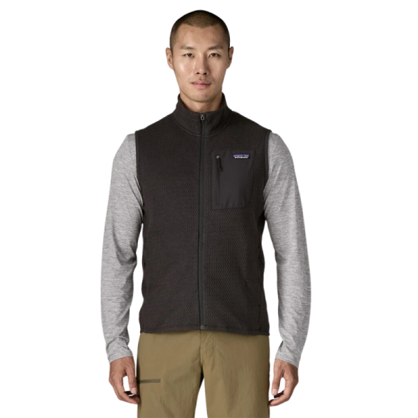 Patagonia Herre R1 Air Fleecevest Svart - Bilde 2