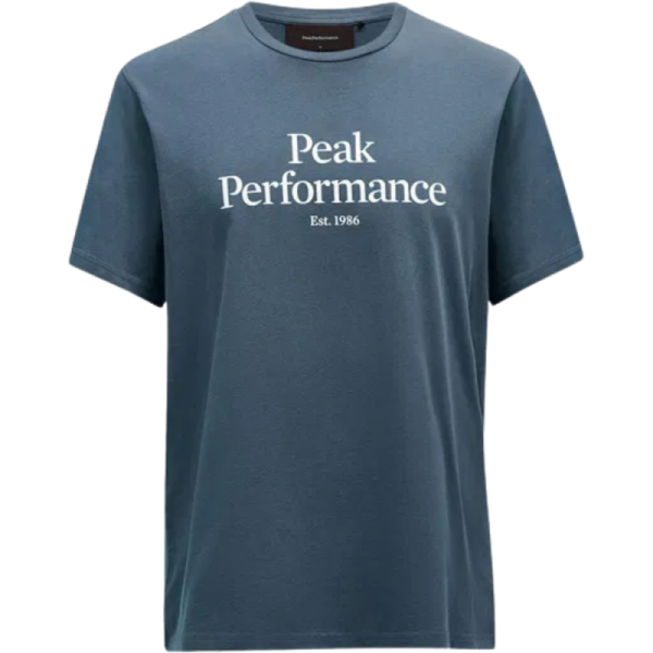 Peak Performance Herre Original Bomull T.skjorte Blå - Bilde 2