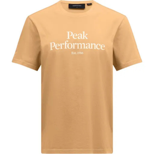 Peak Performance Herre Original Bomul T-Skjorte Oransje