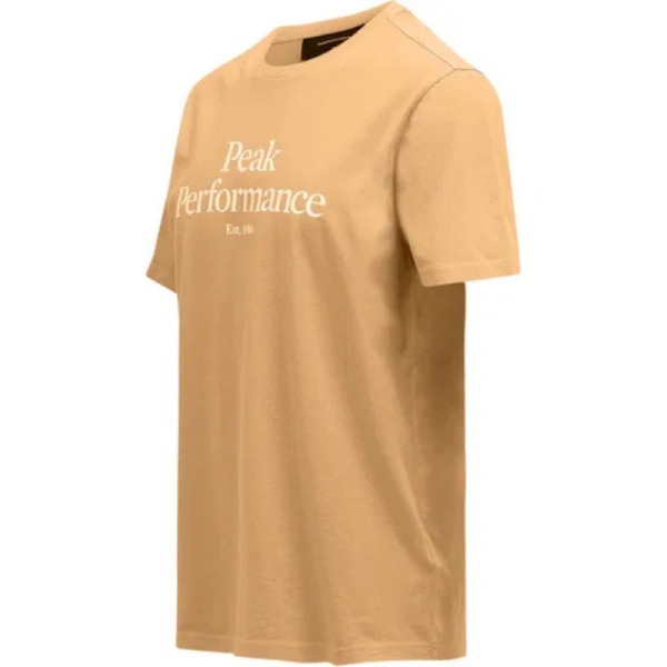 Peak Performance Herre Original Bomul T-Skjorte Oransje - Bilde 2