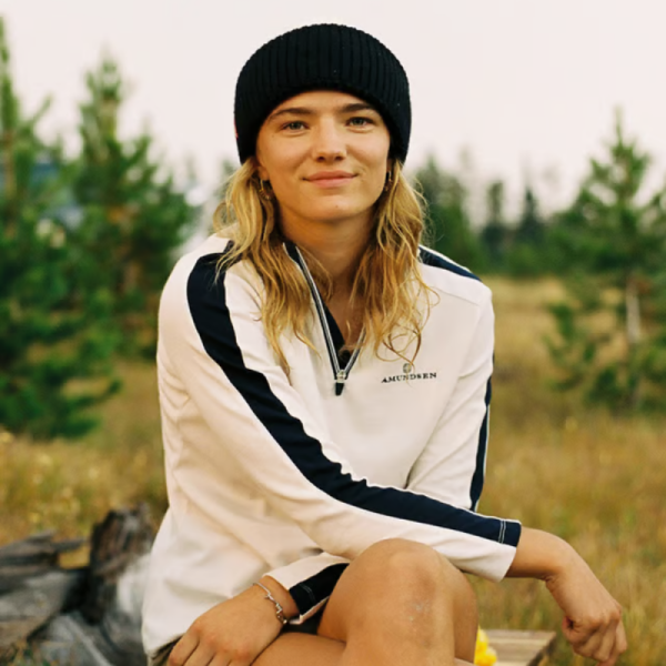 Amundsen 5Mila Half Zip Dame Ullundertøy Overdel Hvit - Bilde 3