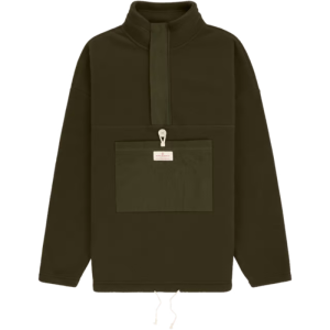Amundsen V-bond Waxed Fleece Genser  Herre  Grønn
