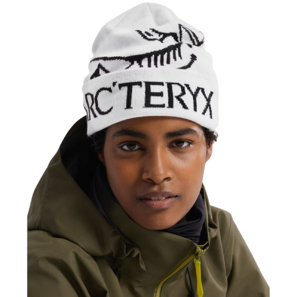 ArcTeryx Bird Word Toque Lue Hvit Sort - Bilde 2