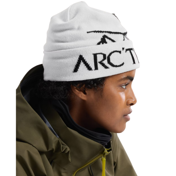 ArcTeryx Bird Word Toque Lue Hvit Sort - Bilde 3
